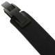 Пояс для пауерліфтингу з карабіном шкіряний Mdbuddy Weightlifting Belt ширина 10см розмір-S-XL чорний-червоний