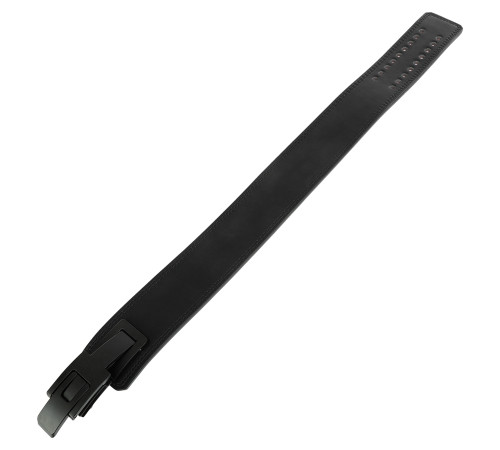 Пояс для пауерліфтингу з карабіном шкіряний Mdbuddy Weightlifting Belt ширина 10см розмір-S-XL чорний-червоний