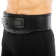 Пояс для пауерліфтингу з карабіном шкіряний Mdbuddy Weightlifting Belt ширина 10см розмір-S-XL чорний-червоний