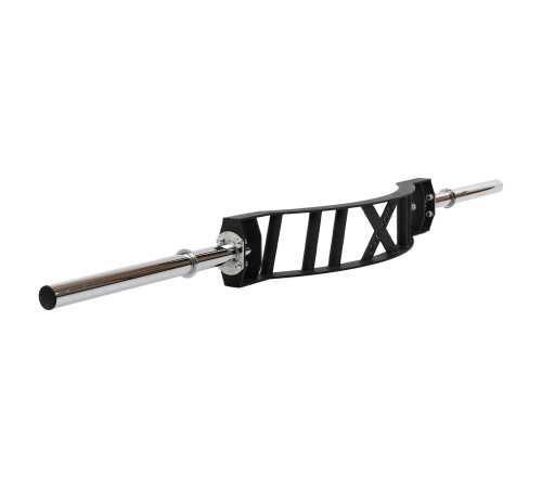 Гриф швейцарський мультихват Multi Grip Swiss Bar MDbuddy довжина 2,12 м ø50мм чорний