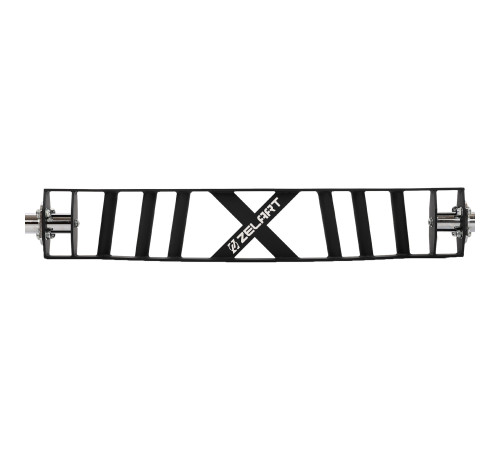 Гриф швейцарський мультихват Multi Grip Swiss Bar MDbuddy довжина 2,12 м ø50мм чорний