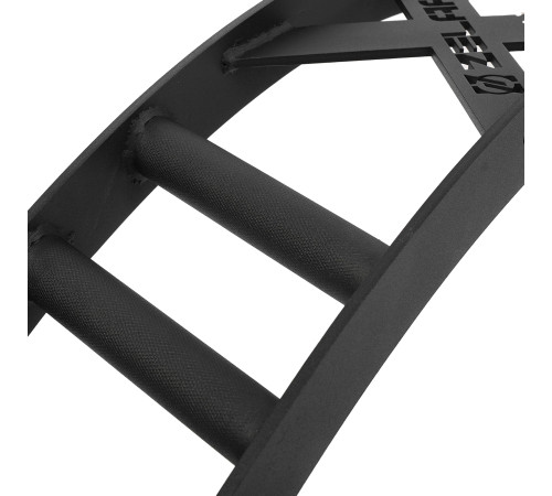 Гриф швейцарський мультихват Multi Grip Swiss Bar MDbuddy довжина 2,12 м ø50мм чорний