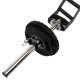 Гриф швейцарський мультихват Multi Grip Swiss Bar MDbuddy довжина 2,12 м ø50мм чорний