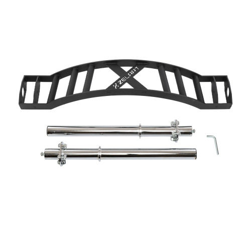 Гриф швейцарський мультихват Multi Grip Swiss Bar MDbuddy довжина 2,12 м ø50мм чорний