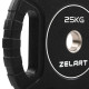 Блини диски CPU покриття 2 Handle металева втулка Zelart ø51мм 25кг чорний