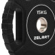 Блини диски CPU покриття 2 Handle металева втулка Zelart ø51мм 15кг чорний