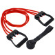 Еспандер трубчастий з ручками з дверним фіксатором SP-Sport Resistance Band 30LB d-12мм l-170см червоний