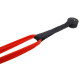 Еспандер трубчастий з ручками з дверним фіксатором SP-Sport Resistance Band 30LB d-12мм l-170см червоний