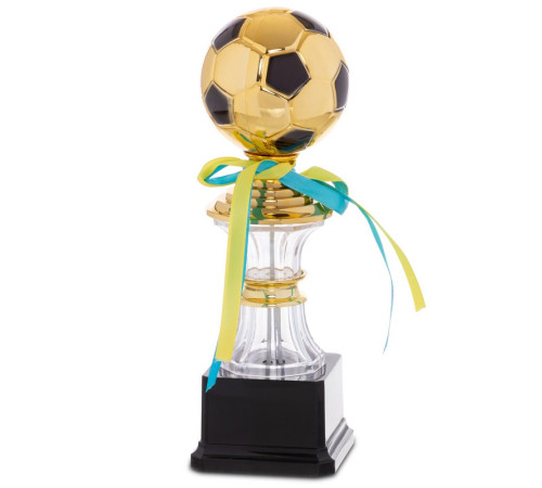 Кубок спортивный наградной Футбол SP-Sport BALL высота 28см золото