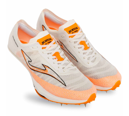 Шиповки для легкой атлетики Joma R.R 1100 SPIKES размер 35-43 белый-оранжевый