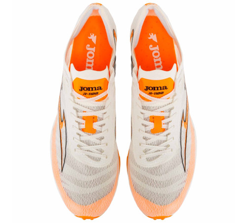 Шиповки для легкой атлетики Joma R.R 1100 SPIKES размер 35-43 белый-оранжевый