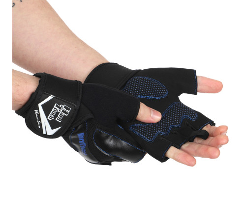 Рукавиці спортивні HARD TOUCH S-XL чорний