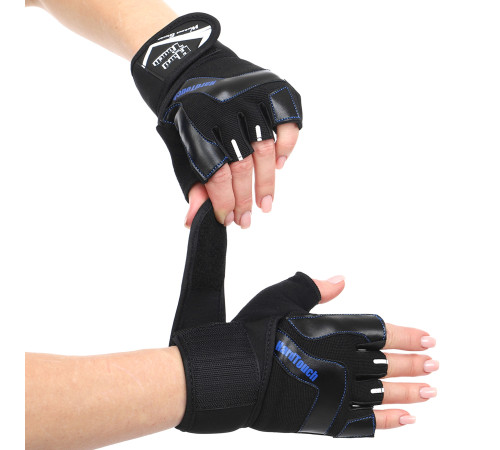 Рукавиці спортивні HARD TOUCH S-XL чорний