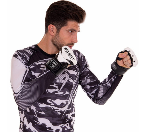 Рукавиці для змішаних єдиноборств MMA Zelart S-L кольори в асортименті
