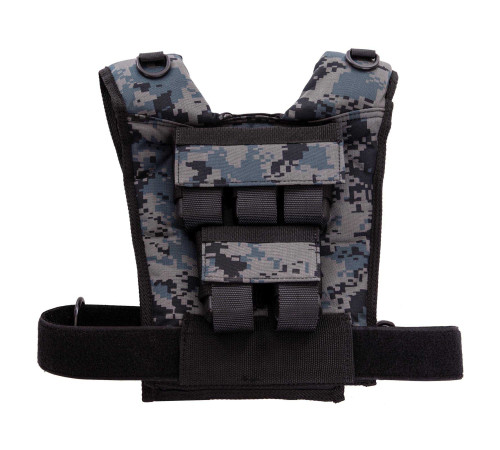 Жилет обважнювач з регульованою вагою Zelart WEIGTH VEST вага-1-10кг камуфляж