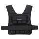 Жилет обважнювач з регульованою вагою Zelart WEIGTH VEST вага-1-15кг чорний