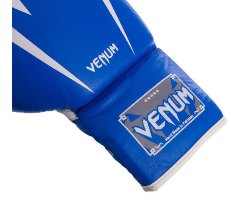 Рукавиці боксерські на шнурівці шкіряні VNM GIANT 10-14унцій кольори в асортименті