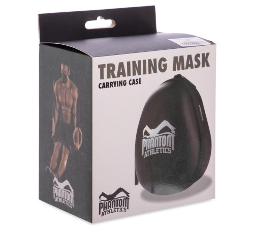 Маска тренувальна дихальна для кросфіту Training Mask SP-Sport PHANTOM чорний