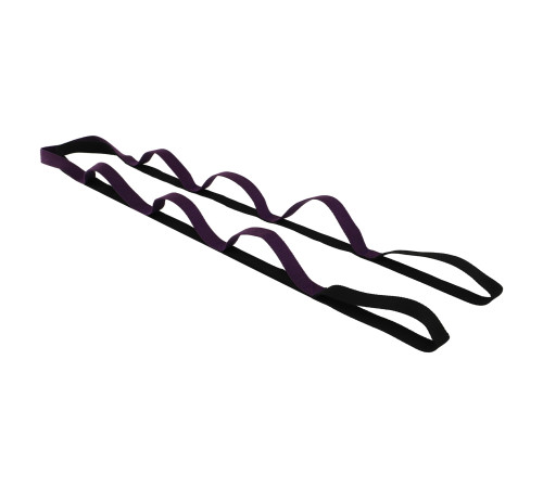 Лента стропа с петлями для растяжки Stretch Strap Record 11 петель цвета в ассортименте