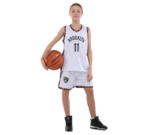 Форма баскетбольна дитяча NBA клуб Brooklyn Nets 11 S-2XL білий