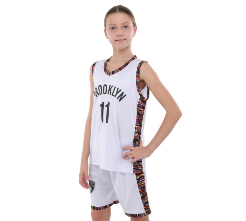 Форма баскетбольна дитяча NBA клуб Brooklyn Nets 11 S-2XL білий