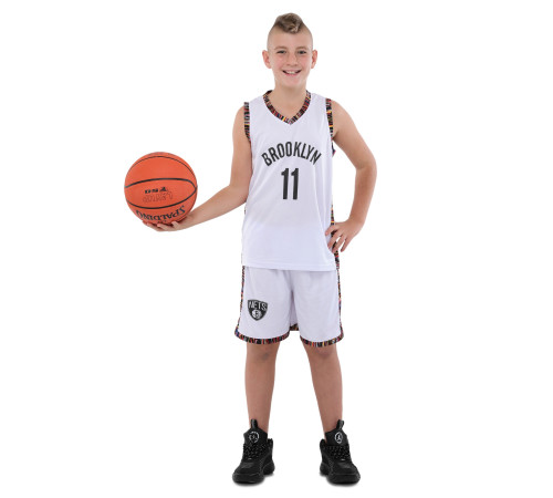 Форма баскетбольна дитяча NBA клуб Brooklyn Nets 11 S-2XL білий