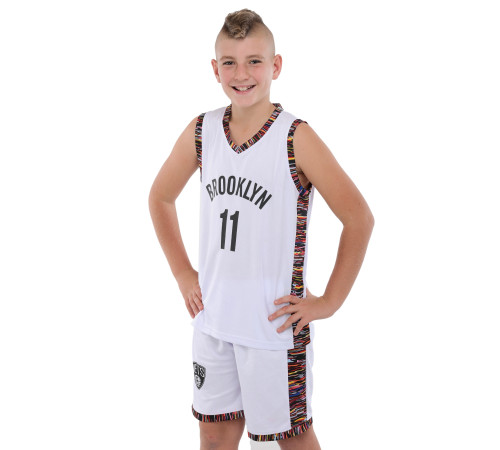 Форма баскетбольна дитяча NBA клуб Brooklyn Nets 11 S-2XL білий