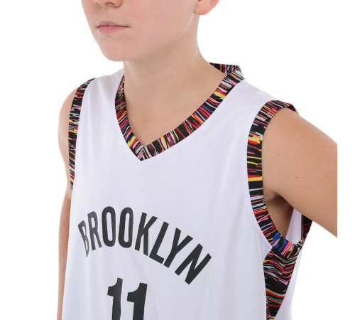 Форма баскетбольна дитяча NBA клуб Brooklyn Nets 11 S-2XL білий