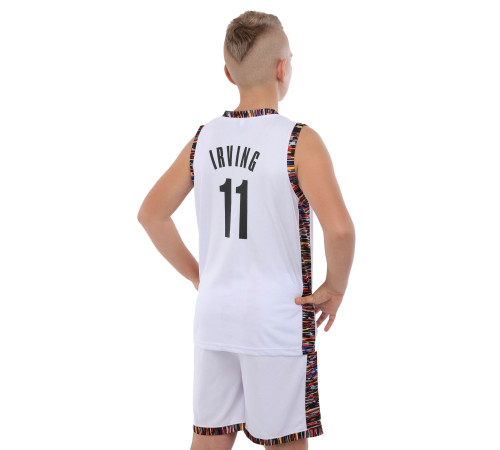 Форма баскетбольна дитяча NBA клуб Brooklyn Nets 11 S-2XL білий
