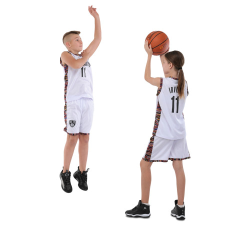 Форма баскетбольна дитяча NBA клуб Brooklyn Nets 11 S-2XL білий