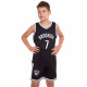 Форма баскетбольна дитяча NBA клуб Brooklyn Nets 7 S-2XL чорний-білий