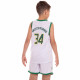 Форма баскетбольная детская NBA клуб Milwaukee Bucks 34 S-2XL белый-зеленый