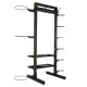 Стелаж модульний для інвентаря кросфіт STORAGE RACK LiveUp розмір-156,5x76,6x197,4см чорний
