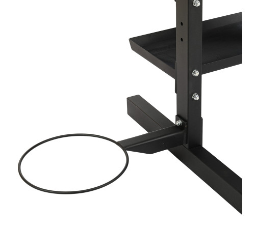 Стелаж модульний для інвентаря кросфіт STORAGE RACK LiveUp розмір-156,5x76,6x197,4см чорний
