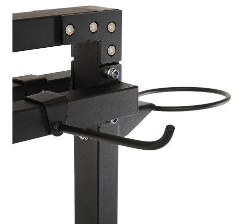 Стелаж модульний для інвентаря кросфіт STORAGE RACK LiveUp розмір-156,5x76,6x197,4см чорний