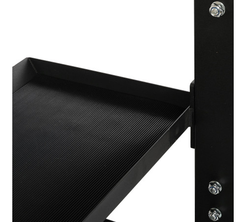 Стелаж модульний для інвентаря кросфіт STORAGE RACK LiveUp розмір-156,5x76,6x197,4см чорний