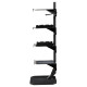 Стелаж модульний для інвентаря кросфіт STORAGE RACK LiveUp розмір-55x60x180см чорний