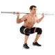 Наколенники для приседа и пауэрлфтинга 2штуки SQUAT KNEECAP EZOUS S-XL черный