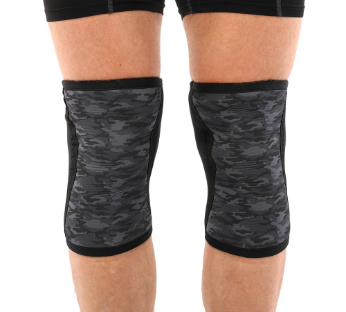 Наколенники для приседа и пауэрлфтинга 2штуки CROSSFIT KNEECAP EZOUS S-XL камуфляж