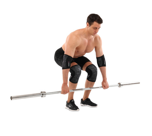 Наколенники для приседа и пауэрлфтинга 2штуки CROSSFIT KNEECAP EZOUS S-XL камуфляж