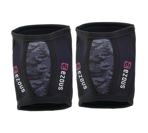 Наколенники для приседа и пауэрлфтинга 2штуки CROSSFIT KNEECAP EZOUS S-XL камуфляж