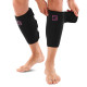 Захист гомілки для важкої атлетики CALF SUPPORT EZOUS 2шт чорний