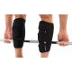 Захист гомілки для важкої атлетики CALF SUPPORT EZOUS 2шт чорний
