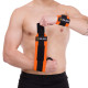 Шорты спортивные мужские Domino S-3XL черный-красный