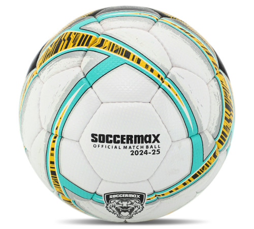М'яч футбольний професійний SOCCERMAX №5 PU кольори в асортименті