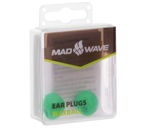 Беруші для плавання силіконові Ear Plug для плавання MadWave кольори в асортименті