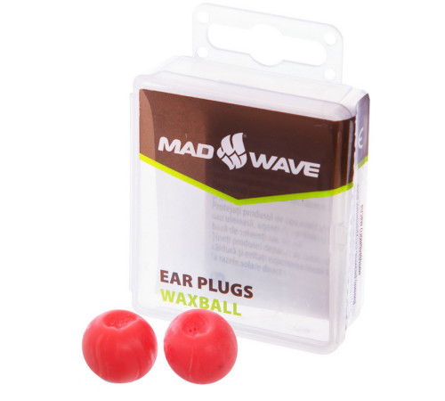 Беруші для плавання силіконові Ear Plug для плавання MadWave кольори в асортименті