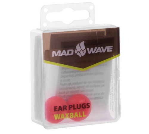Беруші для плавання силіконові Ear Plug для плавання MadWave кольори в асортименті