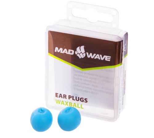 Беруші для плавання силіконові Ear Plug для плавання MadWave кольори в асортименті