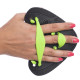 Лопатки на пальцы для плавания MadWave FINGER PADDLES черный